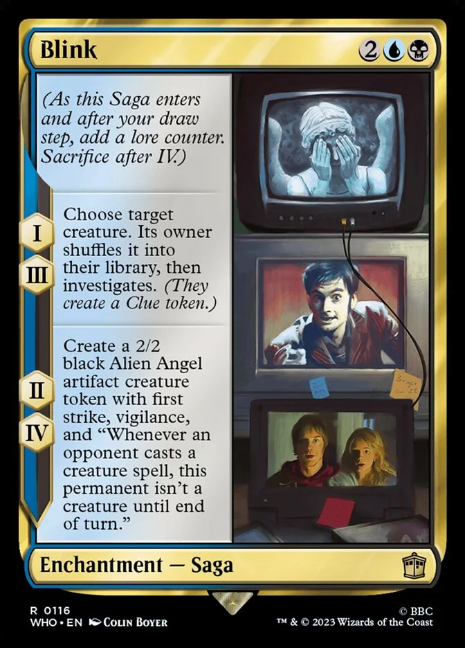 Blink (Doctor Who) - Magic: The Gathering in TCG Land México