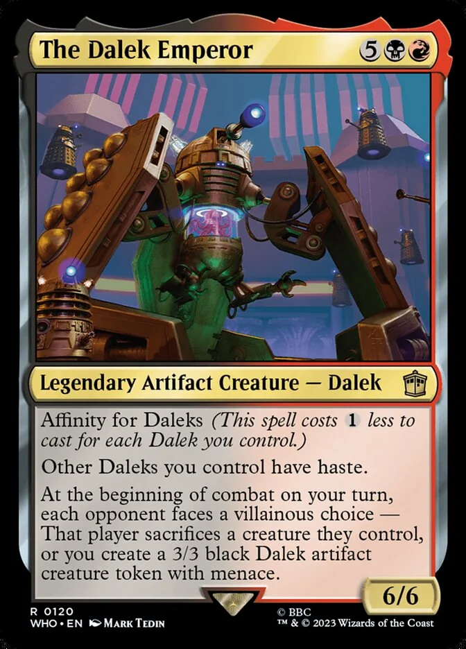 The Dalek Emperor (Doctor Who) - Magic: The Gathering in TCG Land