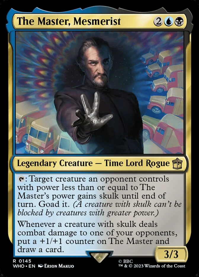 The Master, Mesmerist (Doctor Who) - Magic: The Gathering in TCG Land