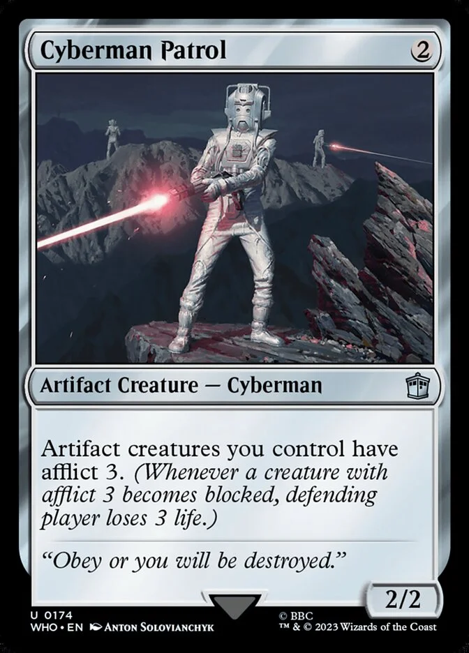 Cyberman Patrol (Doctor Who) - Magic: The Gathering in TCG Land