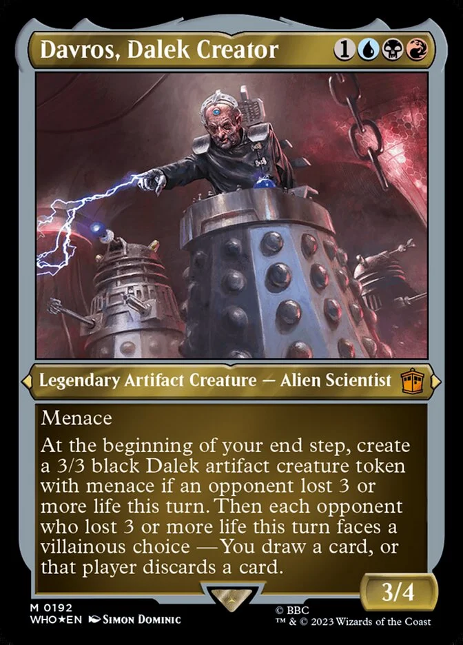 Davros, Dalek Creator (Doctor Who) - Magic: The Gathering in TCG Land