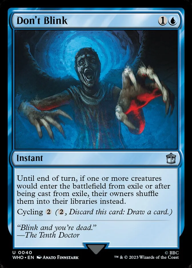 Don't Blink (Doctor Who) - Magic: The Gathering in TCG Land