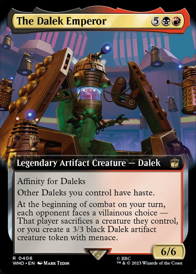 The Dalek Emperor (Doctor Who) - Magic: The Gathering in TCG Land
