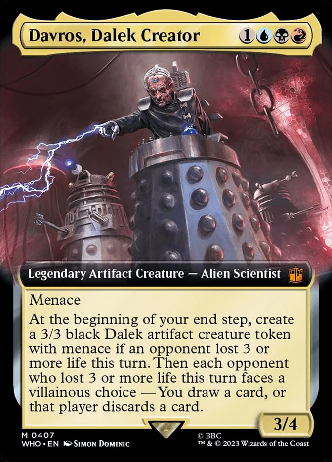 Davros, Dalek Creator (Doctor Who) - Magic: The Gathering in TCG Land