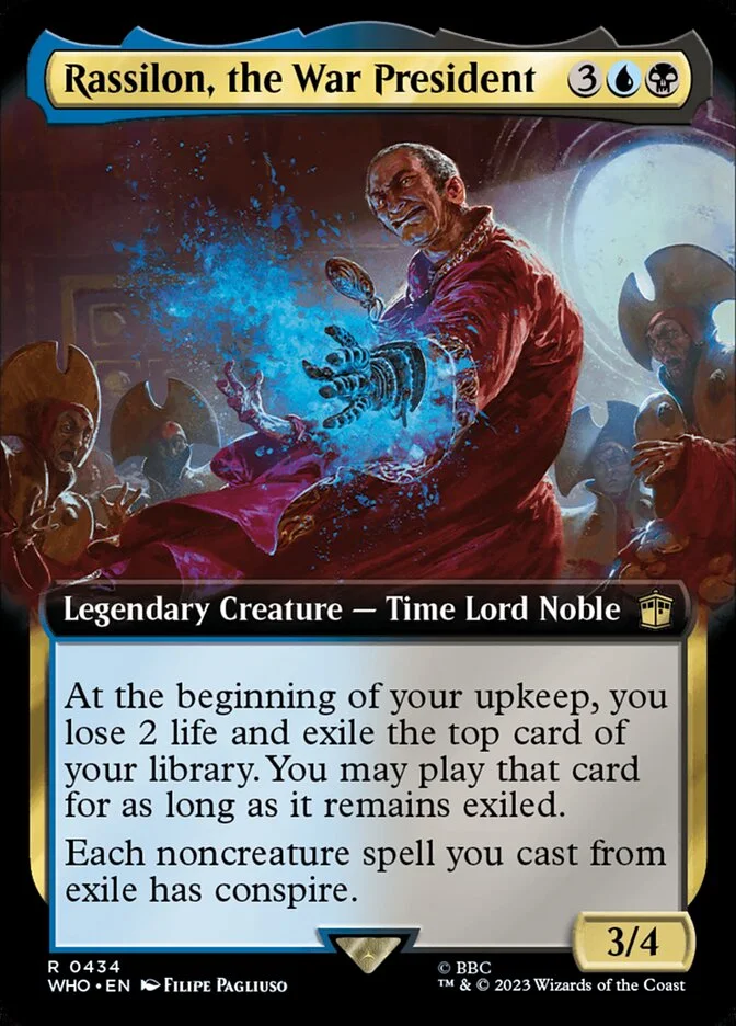 Rassilon, the War President (Doctor Who) - Magic: The Gathering in TCG Land