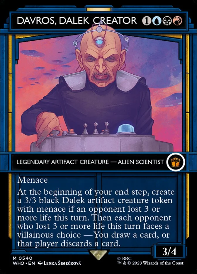Davros, Dalek Creator (Doctor Who) - Magic: The Gathering in TCG Land