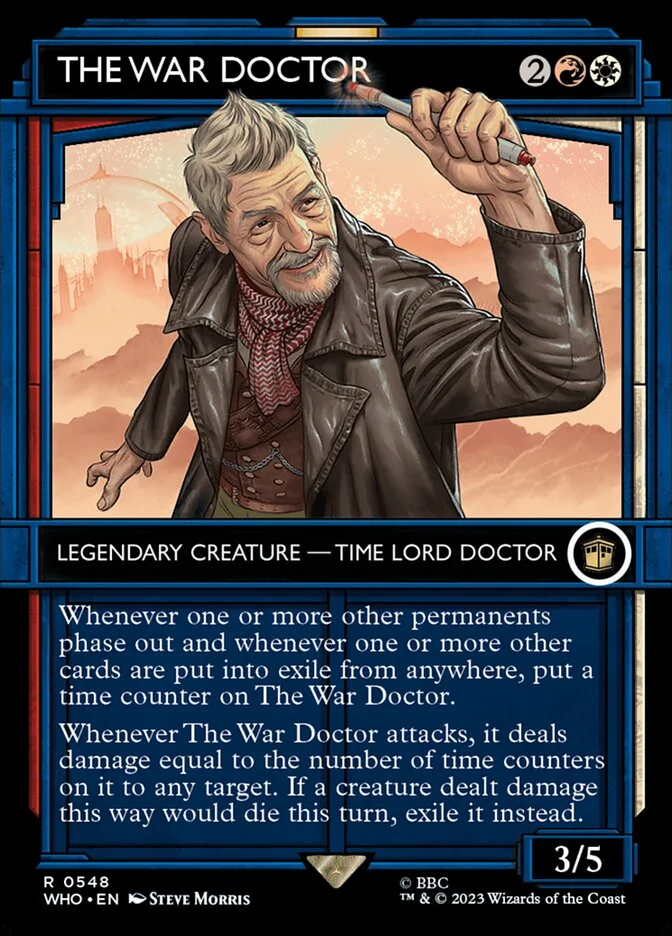 The War Doctor (Doctor Who) - Magic: The Gathering in TCG Land