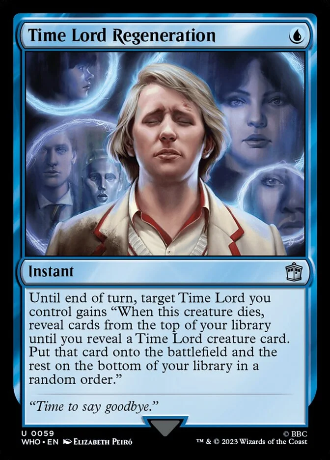 Time Lord Regeneration (Doctor Who) - Magic: The Gathering in TCG Land