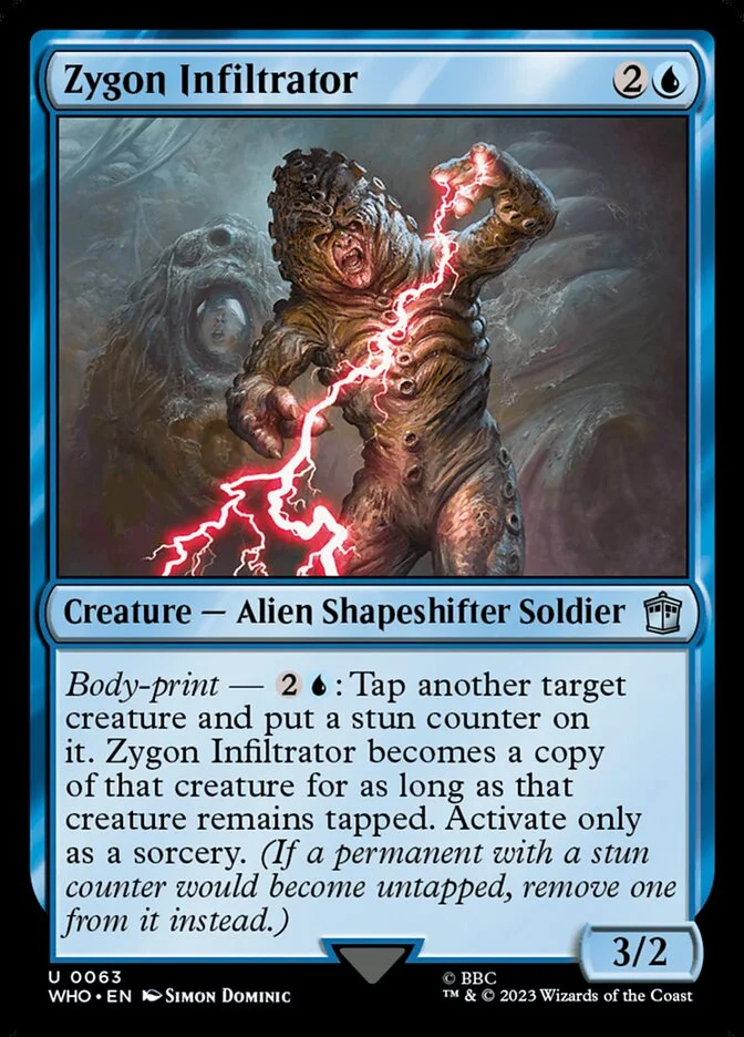Zygon Infiltrator (Doctor Who) - Magic: The Gathering in TCG Land