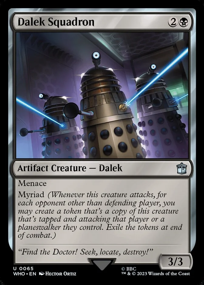 Dalek Squadron (Doctor Who) - Magic: The Gathering in TCG Land México