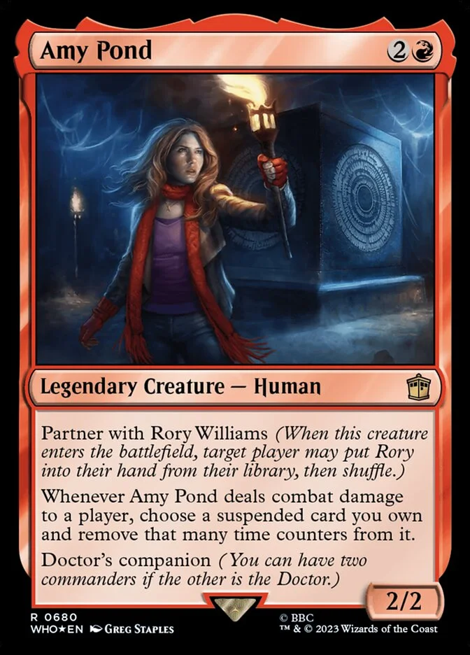 Amy Pond (Doctor Who) - Magic: The Gathering in TCG Land