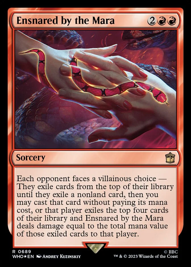 Ensnared by the Mara (Doctor Who) - Magic: The Gathering in TCG Land