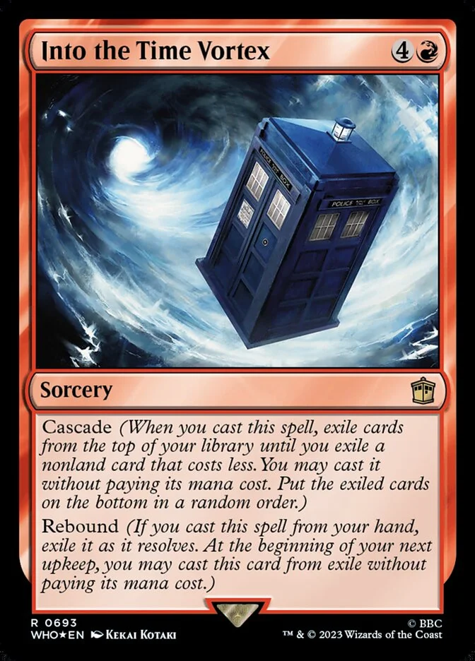 Into the Time Vortex (Doctor Who) - Magic: The Gathering in TCG Land México