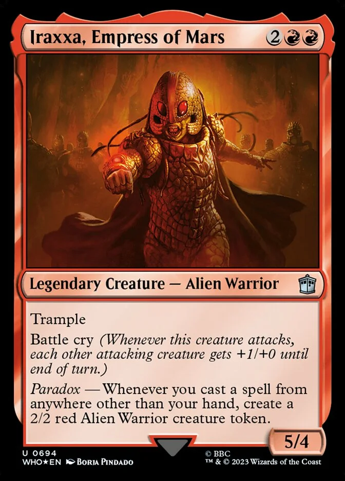 Iraxxa, Empress of Mars (Doctor Who) - Magic: The Gathering in TCG Land