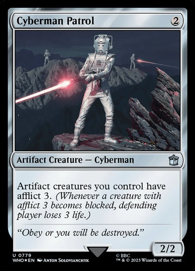 Cyberman Patrol (Doctor Who) - Magic: The Gathering in TCG Land
