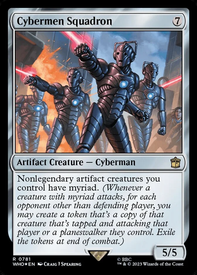 Cybermen Squadron (Doctor Who) - Magic: The Gathering in TCG Land