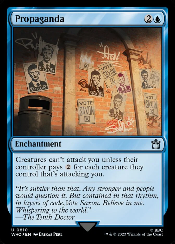 Propaganda (Doctor Who) - Magic: The Gathering in TCG Land
