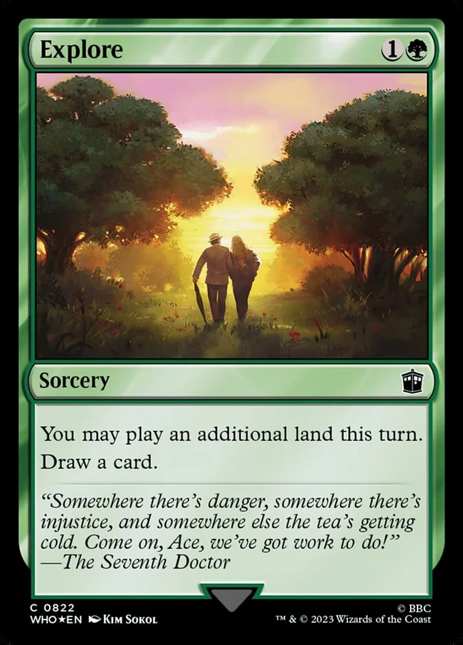 Explore (Doctor Who) - Magic: The Gathering in TCG Land México