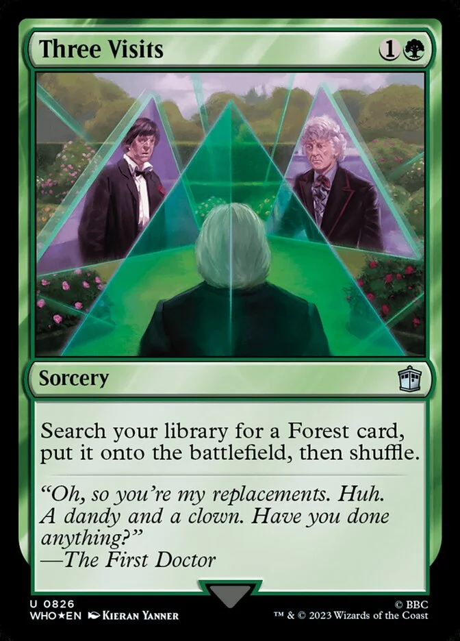 Three Visits (Doctor Who) - Magic: The Gathering in TCG Land