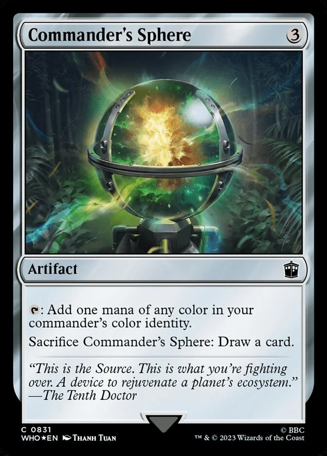 Commander's Sphere (Doctor Who) - Magic: The Gathering in TCG Land