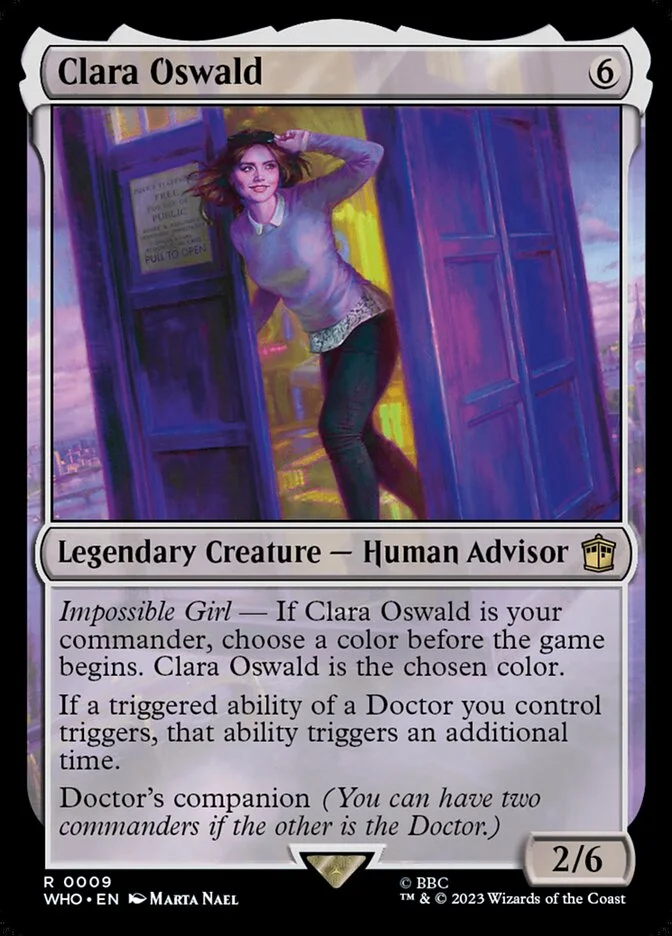 Clara Oswald (Doctor Who) - Magic: The Gathering in TCG Land