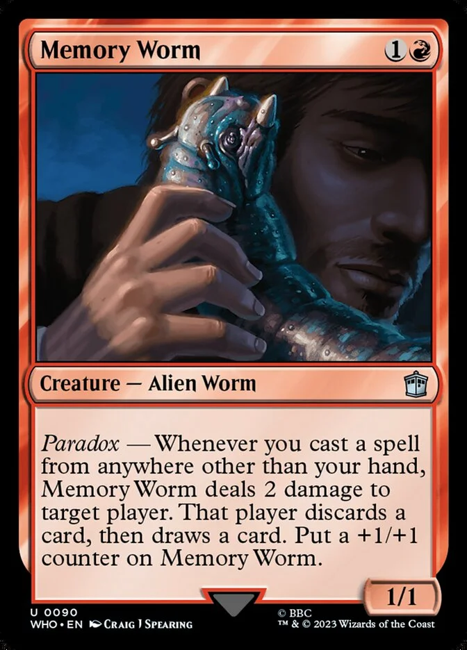 Memory Worm (Doctor Who) - Magic: The Gathering in TCG Land