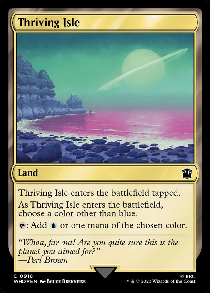 Thriving Isle (Doctor Who) - Magic: The Gathering in TCG Land