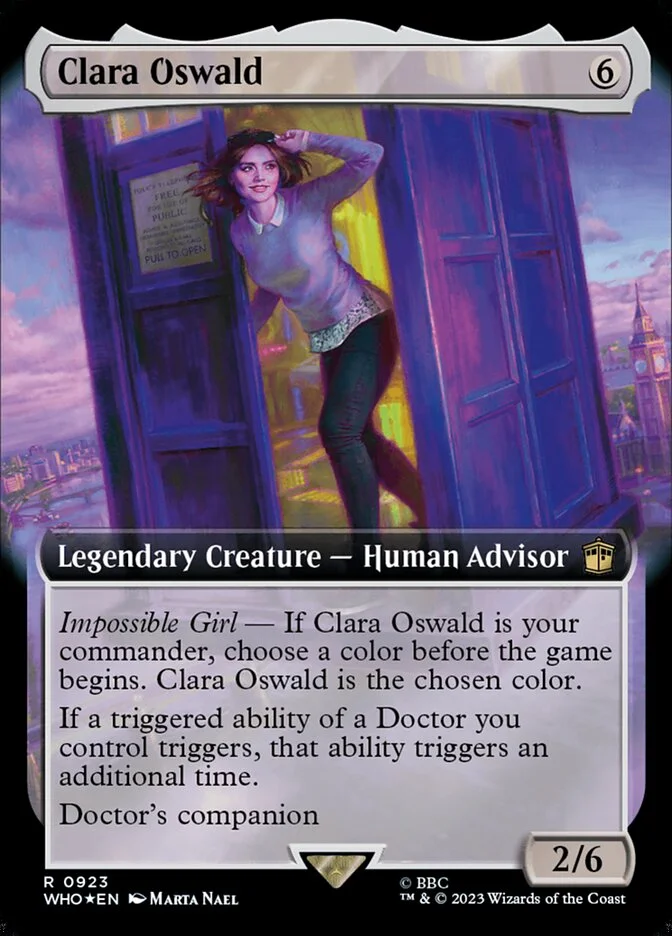 Clara Oswald (Doctor Who) - Magic: The Gathering in TCG Land