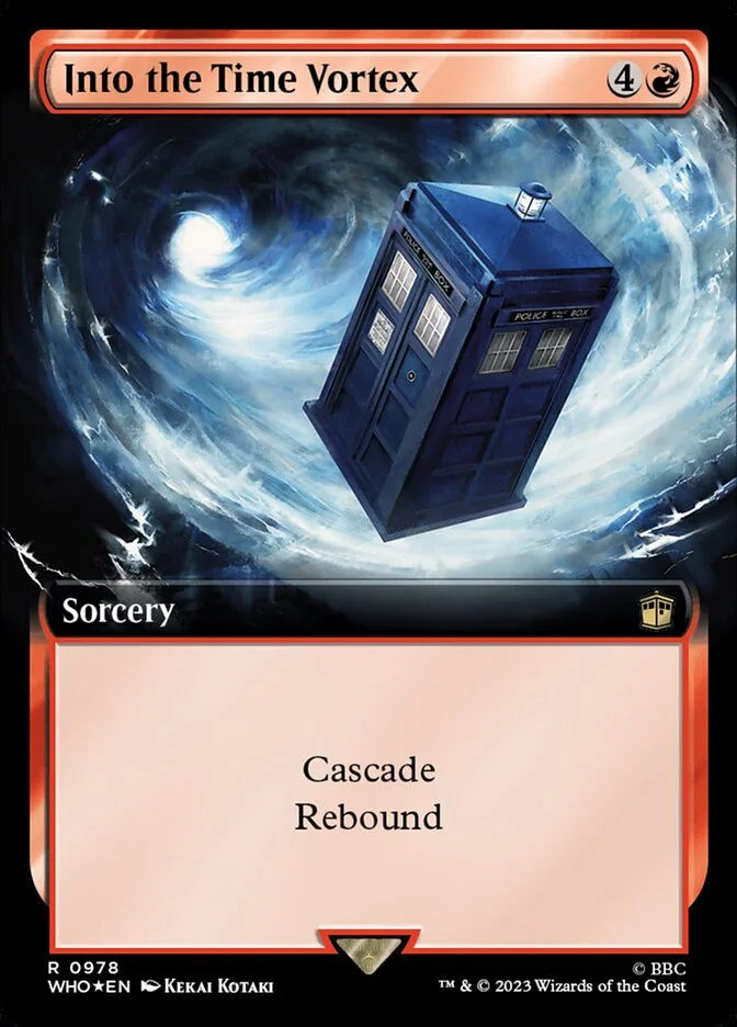 Into the Time Vortex (Doctor Who) - Magic: The Gathering in TCG Land México