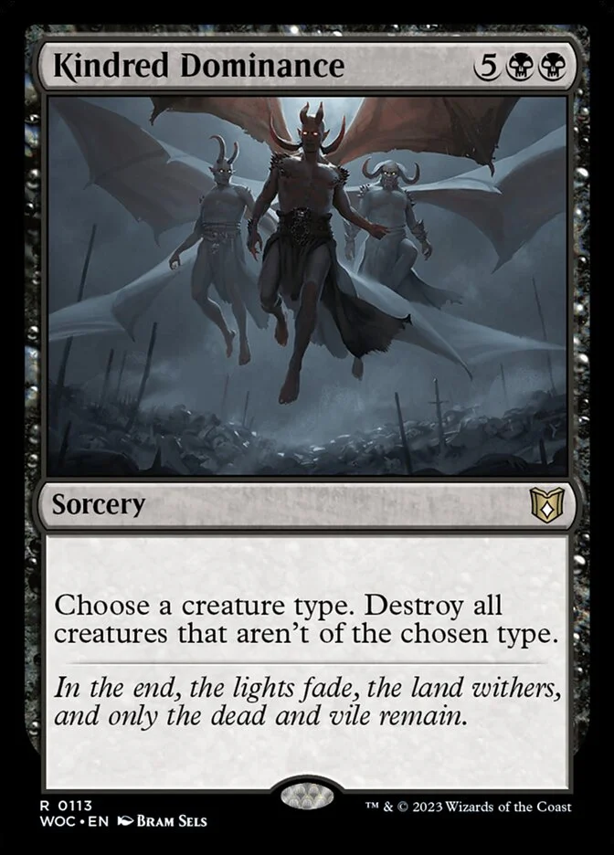 Kindred Dominance (Wilds of Eldraine Commander) - Magic: The Gathering in TCG Land
