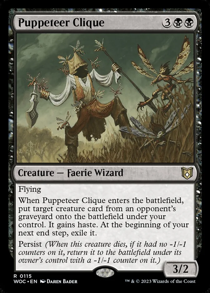 Puppeteer Clique (Wilds of Eldraine Commander) - Magic: The Gathering in TCG Land