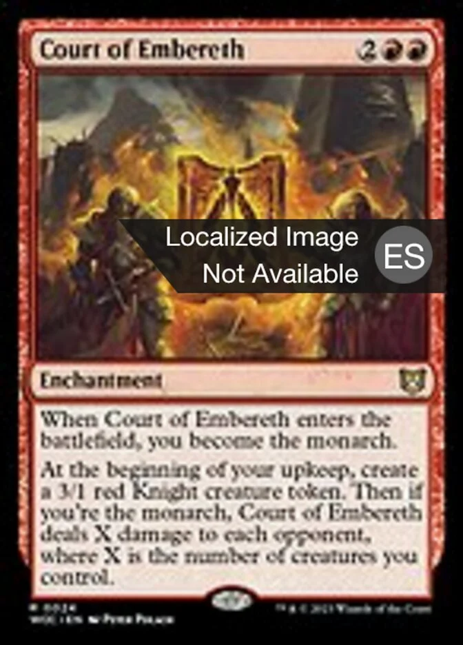 Corte de Monteascua (Wilds of Eldraine Commander) - Magic: The Gathering in TCG Land México