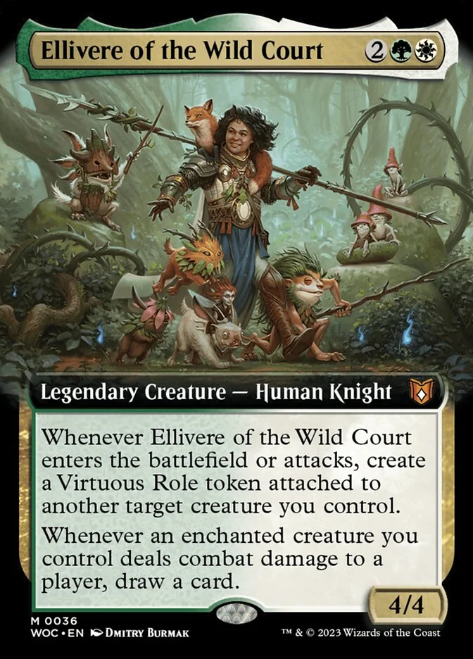 Ellivere of the Wild Court (Wilds of Eldraine Commander) - Magic: The Gathering in TCG Land