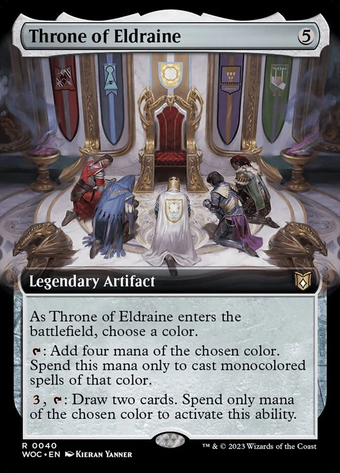 Throne of Eldraine (Wilds of Eldraine Commander) - Magic: The Gathering in TCG Land México
