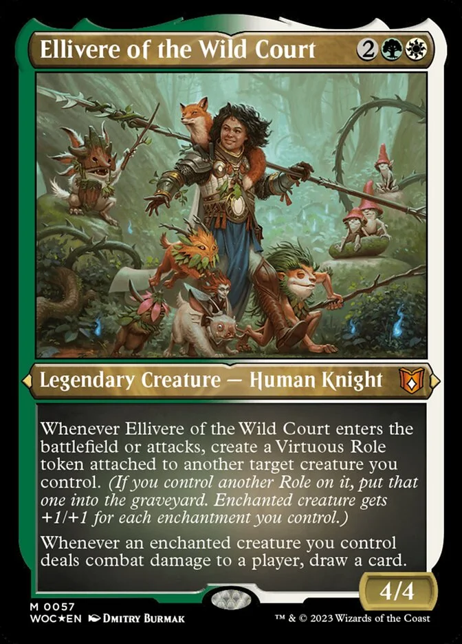 Ellivere of the Wild Court (Wilds of Eldraine Commander) - Magic: The Gathering in TCG Land