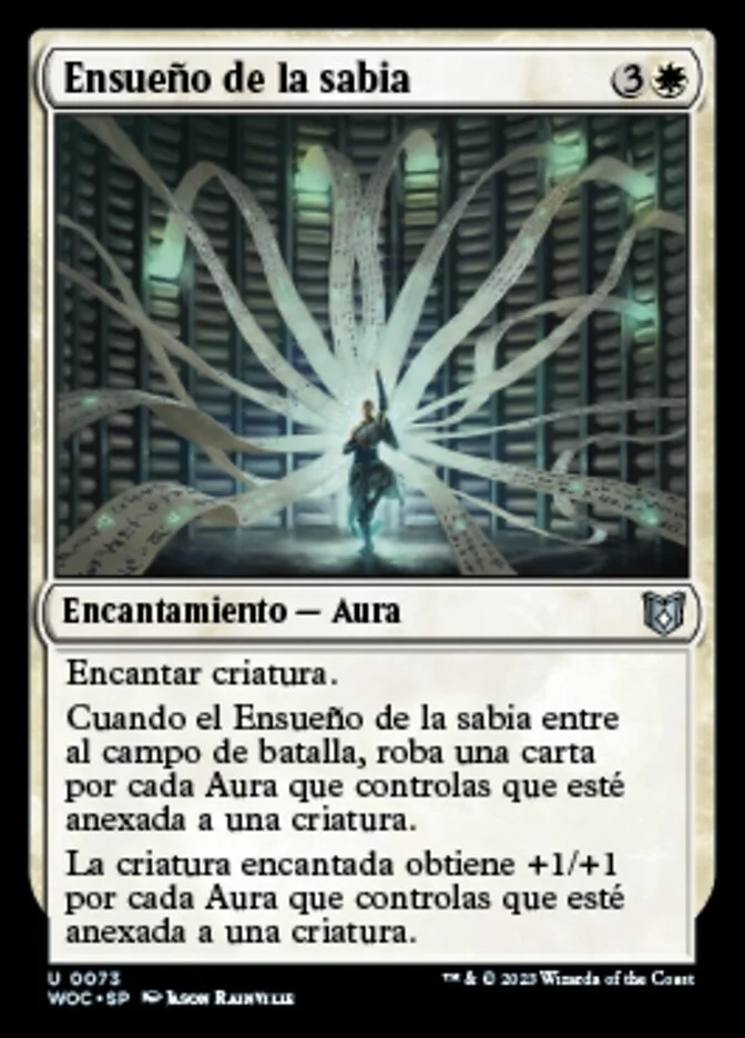 Ensueño de la sabia (Wilds of Eldraine Commander) - Magic: The Gathering in TCG Land