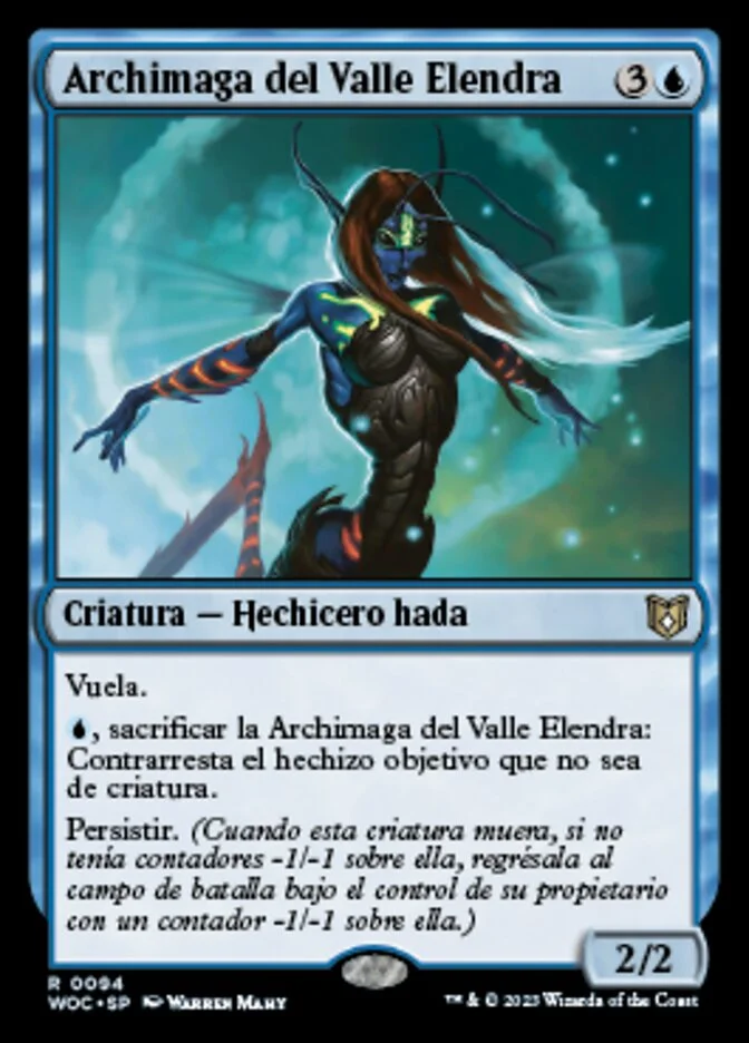 Archimaga del Valle Elendra (Wilds of Eldraine Commander) - Magic: The Gathering in TCG Land