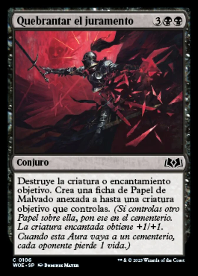 Quebrantar el juramento (Wilds of Eldraine) - Magic: The Gathering in TCG Land