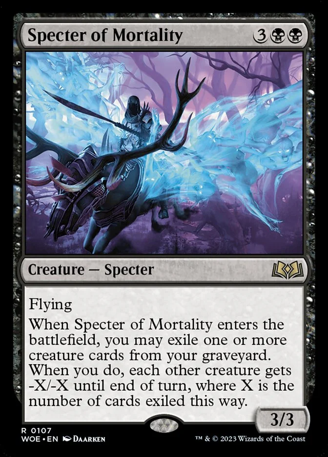 Specter of Mortality (Wilds of Eldraine) - Magic: The Gathering in TCG Land