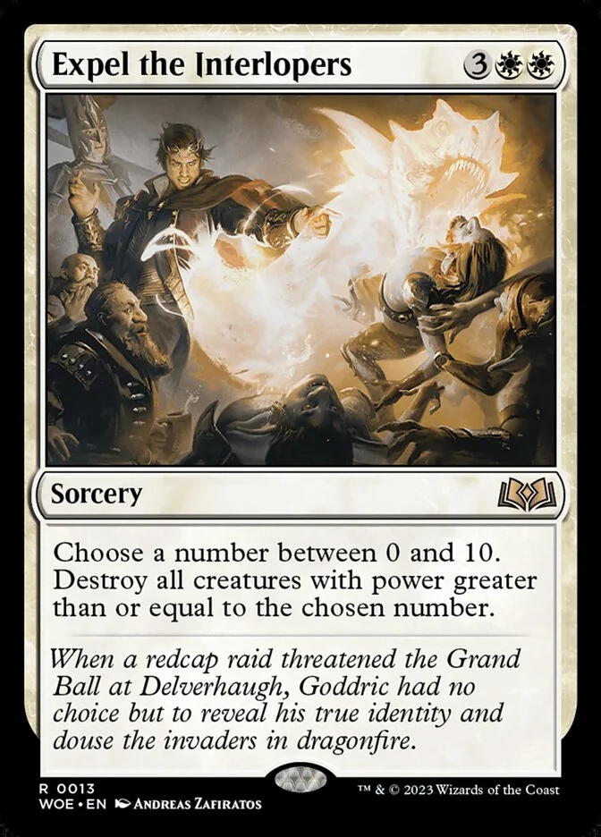 Expel the Interlopers (Wilds of Eldraine) - Magic: The Gathering in TCG Land