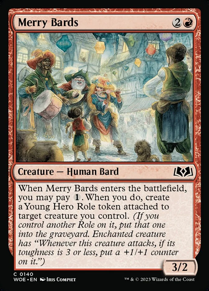 Merry Bards (Wilds of Eldraine) - Magic: The Gathering in TCG Land