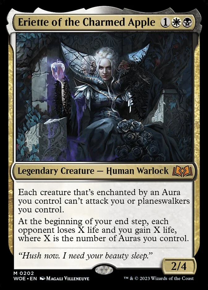 Eriette of the Charmed Apple (Wilds of Eldraine) - Magic: The Gathering in TCG Land
