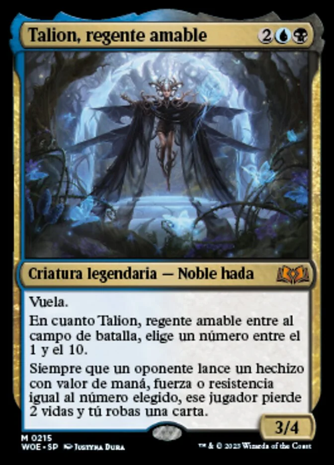 Talion, regente amable (Wilds of Eldraine) - Magic: The Gathering in TCG Land México