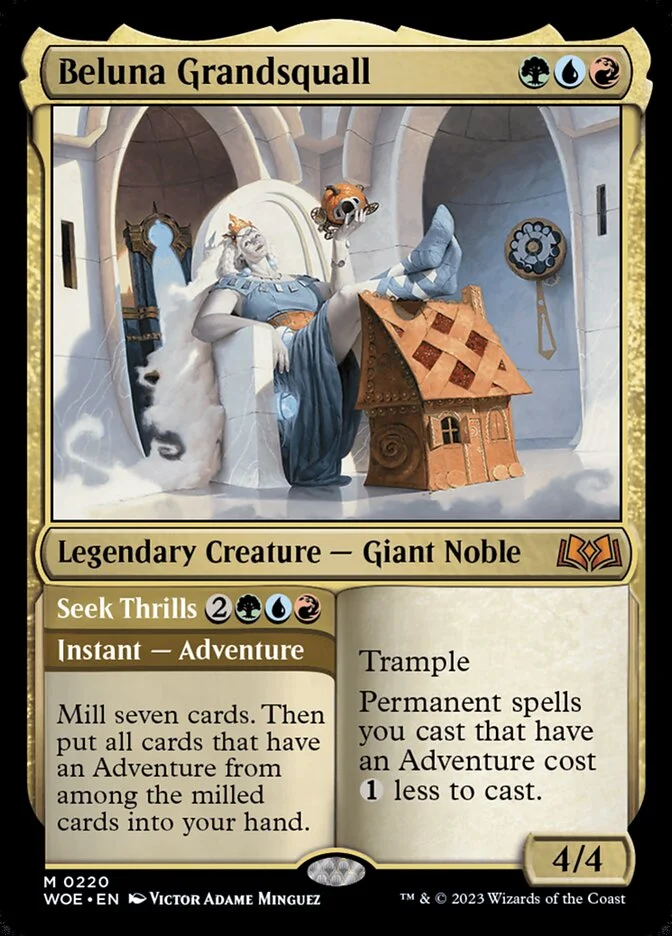 Beluna Grandsquall (Wilds of Eldraine) - Magic: The Gathering in TCG Land