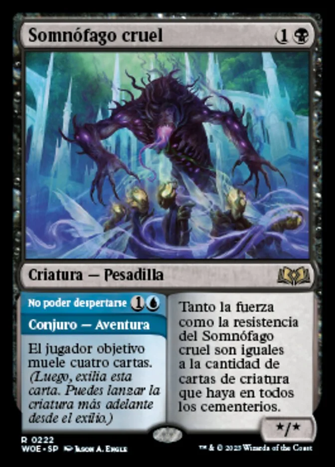 Cruel Somnophage (Wilds of Eldraine) - Magic: The Gathering in TCG Land
