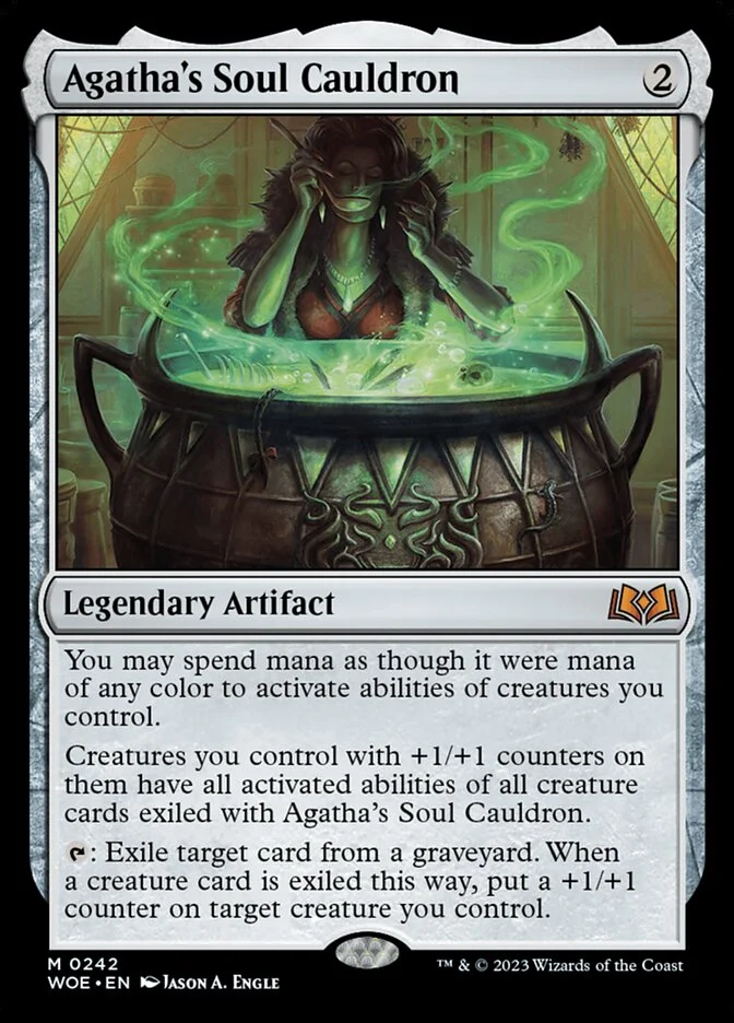 Agatha's Soul Cauldron (Wilds of Eldraine) - Magic: The Gathering in TCG Land