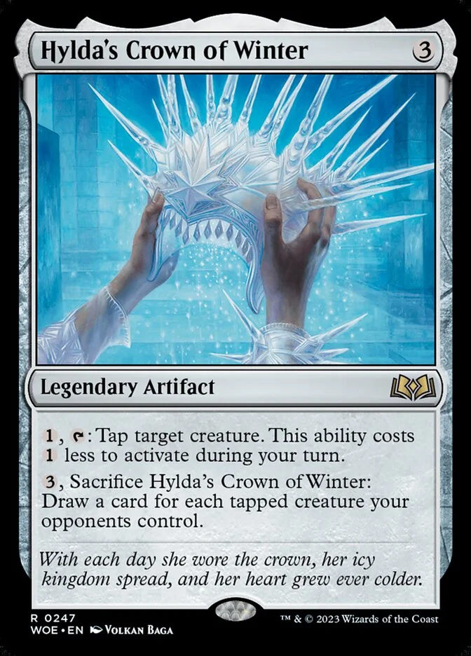 Hylda's Crown of Winter (Wilds of Eldraine) - Magic: The Gathering in TCG Land