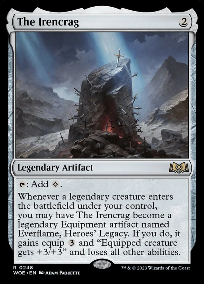The Irencrag (Wilds of Eldraine) - Magic: The Gathering in TCG Land