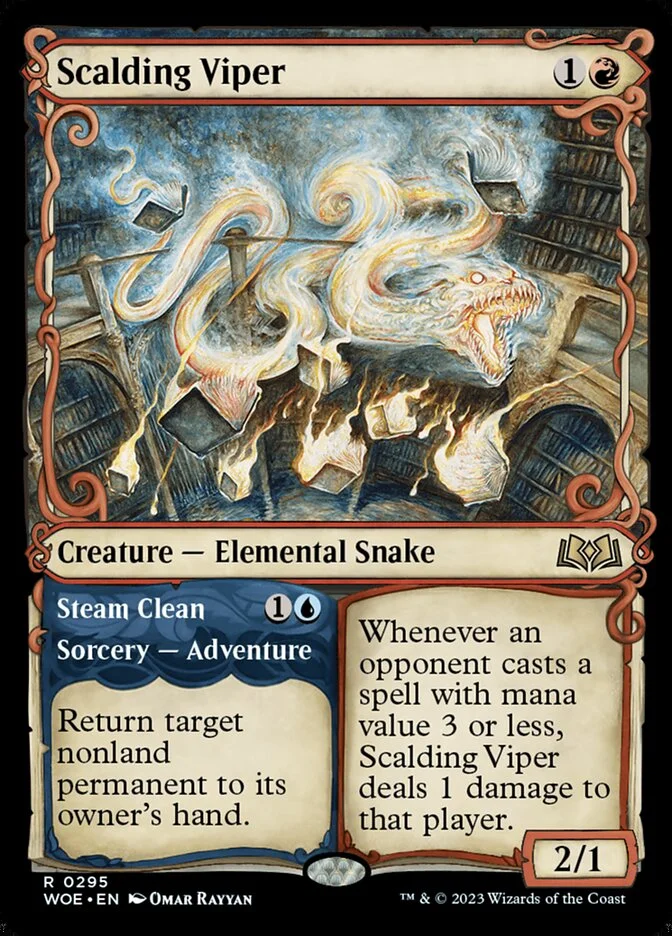 Scalding Viper (Wilds of Eldraine) - Magic: The Gathering in TCG Land