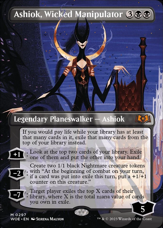 Ashiok, Wicked Manipulator (Wilds of Eldraine) - Magic: The Gathering in TCG Land